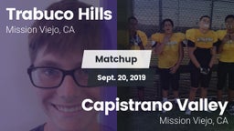 Matchup: Trabuco Hills High vs. Capistrano Valley  2019
