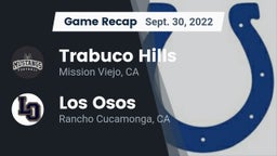 Recap: Trabuco Hills  vs. Los Osos  2022