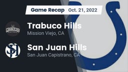 Recap: Trabuco Hills  vs. San Juan Hills  2022