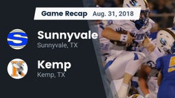 Recap: Sunnyvale  vs. Kemp  2018