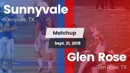 Matchup: Sunnyvale High vs. Glen Rose  2018