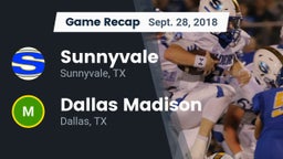 Recap: Sunnyvale  vs. Dallas Madison  2018