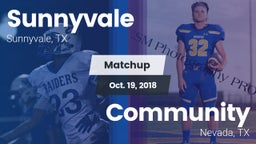 Matchup: Sunnyvale High vs. Community  2018