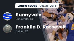 Recap: Sunnyvale  vs. Franklin D. Roosevelt  2018
