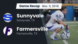 Recap: Sunnyvale  vs. Farmersville  2018