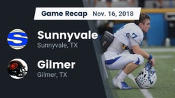 Recap: Sunnyvale  vs. Gilmer  2018