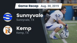 Recap: Sunnyvale  vs. Kemp  2019