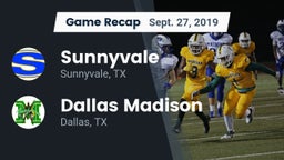 Recap: Sunnyvale  vs. Dallas Madison  2019