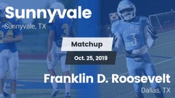 Matchup: Sunnyvale High vs. Franklin D. Roosevelt  2019
