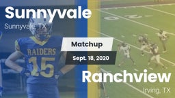Matchup: Sunnyvale High vs. Ranchview  2020
