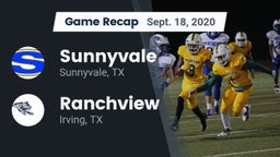 Recap: Sunnyvale  vs. Ranchview  2020