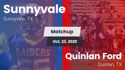 Matchup: Sunnyvale High vs. Quinlan Ford  2020