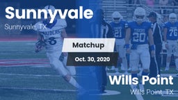Matchup: Sunnyvale High vs. Wills Point  2020