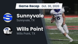 Recap: Sunnyvale  vs. Wills Point  2020