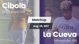 Matchup: Cibola  vs. La Cueva 2017