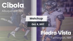 Matchup: Cibola  vs. Piedra Vista  2017