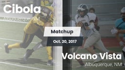 Matchup: Cibola  vs. Volcano Vista  2017