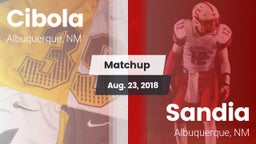 Matchup: Cibola  vs. Sandia  2018