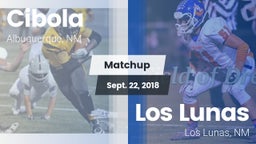 Matchup: Cibola  vs. Los Lunas  2018