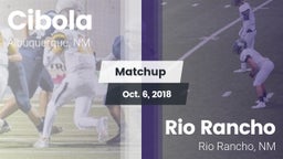 Matchup: Cibola  vs. Rio Rancho  2018
