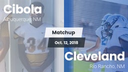 Matchup: Cibola  vs. Cleveland  2018