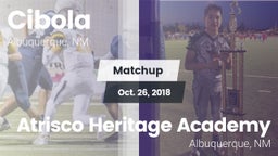Matchup: Cibola  vs. Atrisco Heritage Academy  2018