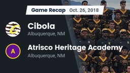 Recap: Cibola  vs. Atrisco Heritage Academy  2018