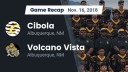 Recap: Cibola  vs. Volcano Vista  2018
