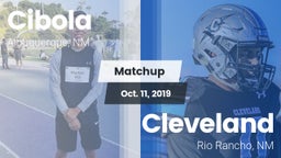 Matchup: Cibola  vs. Cleveland  2019