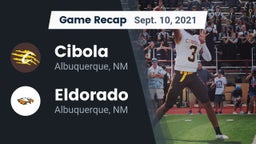 Recap: Cibola  vs. Eldorado  2021