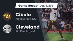 Recap: Cibola  vs. Cleveland  2021