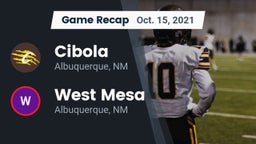 Recap: Cibola  vs. West Mesa  2021