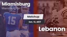 Matchup: Miamisburg High vs. Lebanon   2017