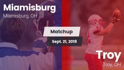 Matchup: Miamisburg High vs. Troy  2018