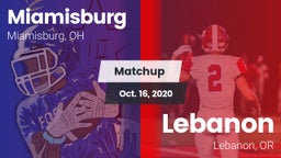Matchup: Miamisburg High vs. Lebanon  2020