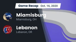 Recap: Miamisburg  vs. Lebanon  2020