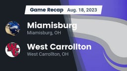 Recap: Miamisburg  vs. West Carrollton  2023