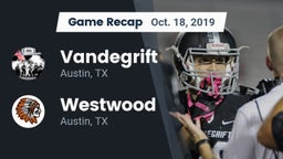 Recap: Vandegrift  vs. Westwood  2019