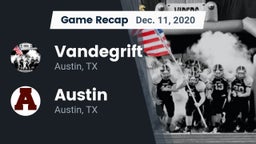 Recap: Vandegrift  vs. Austin  2020
