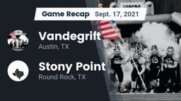 Recap: Vandegrift  vs. Stony Point  2021