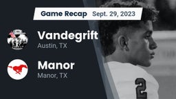 Recap: Vandegrift  vs. Manor  2023