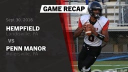 Recap: Hempfield  vs. Penn Manor  2016