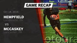 Recap: Hempfield  vs. McCaskey  2016