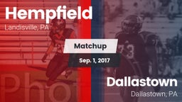 Matchup: Hempfield High vs. Dallastown  2017