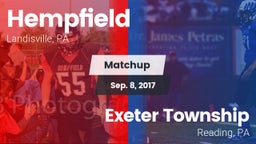 Matchup: Hempfield High vs. Exeter Township  2017