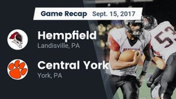 Recap: Hempfield  vs. Central York  2017