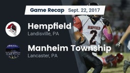 Recap: Hempfield  vs. Manheim Township  2017