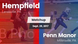 Matchup: Hempfield High vs. Penn Manor  2017