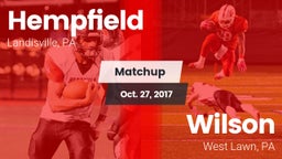 Matchup: Hempfield High vs. Wilson  2017
