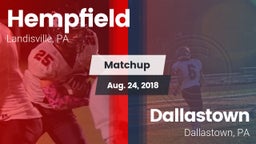 Matchup: Hempfield High vs. Dallastown  2018